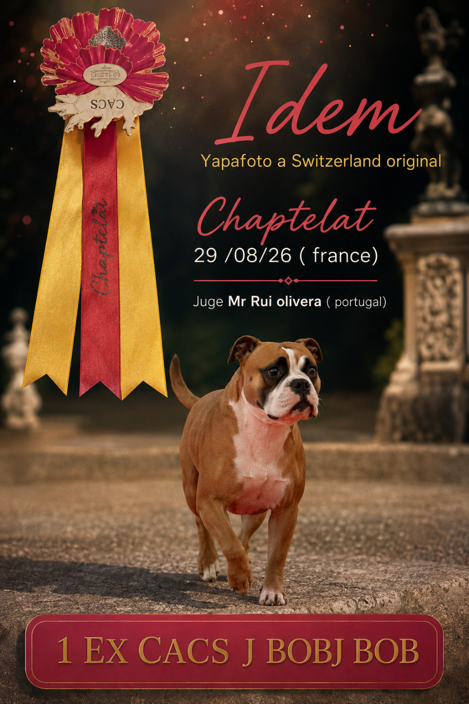 Chapetlat 3 bulldog 3 victoire